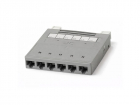 PPTR-CSS-6xRJ45-C6-U-GY Кассета для медных претерминированных решений, 6 неэкранированных портов RJ-45 категории 6, серая (PPTR-CSS-6XRJ45-C6-U-GY)