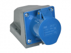 Розетка стационарная ССИ-113 2Р+РЕ 16А 200-250В IP44 IEK (PSR11-016-3)