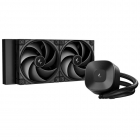 Система водяного охлаждения Deepcool LE240 V2 Zero Dark Soc-AM5/ AM4/ 1200/ 1700/ 1851 черный 4-pin 28.2-31.6dB Al 220W 1359gr Ret (R-LE240ZERO-BKLNMD-G-1) (R-LE240ZERO-BKLNMD-G-1)