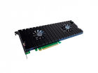 Плата расширения HighPoint Rocket 1508,  PCIe 4.0 x16, Ports: 8x M.2 (2242/2260/2280), Board: Full Height, Full Length,   ADD IN CARD (R1508-253R3C)
