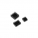 Миниатюра товара - Набор радиаторов ACD RA537 Black 3 in 1 Heat Sink Set Aluminum (15x10x5мм, 14x14x6мм и 8.8x8.8x5мм) for Raspberry Pi 4B комплект из 3шт (RA537)