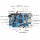 Одноплатный компьютер Orange Pi 3 H6 (2GB+8GB eMMC) (RD048) Quad-core 64-bit 1.8GHZ ARM Cortex™-A53with 2GB LPDDR3 (shared with GPU) with 8GB eMMC flash (RD048)