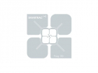 Этикетка RFID Smartrac Frog 3D M4D paper tags 53х53 мм (2500 шт.) (RFID3002016R)