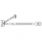 Кабель Amphenol RHS36-7304 HDmSAS SFF8643 to SFF8639 , 100 Ohm, SAS 3.0 (12G), 75cm (RHS36-7304)
