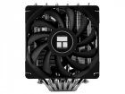 Кулер для процессора CPU Cooler Thermalright Royal Knight 120 (4-pin PWM, 156mm, Ni/Cu, 6x6mm, 2x120mm, 80.45CFM/56.36CFM, 29.4dBA/28.4dBA, 2150RPM/1900RPM, S: 1200, 1700, 1851, 2011, 2066, 115X, AM4, AM5, black) (RK120)