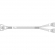 Миниатюра товара - Кабель Amphenol RMC74-6891 Cable MCIO x8 74P (прямой) -TO- 2*MCIO x4 38P (прямой) , 85 Ohm, PCIe 5.0, L:70cm (RMC74-6891)