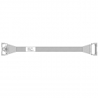 Кабель Amphenol RMC74-7038 Cable MCIO x8 74P (прямой) -TO- MCIO x8 74P (прямой) , 85 Ohm, L:80cm (RMC74-7038)