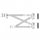 Кабель Amphenol RMC74-8986 Cable MCIO x8 74P (прямой) -TO- 2* U.2 (SFF-8639) , 85 Ohm, PCIe Gen 5, L:80cm (RMC74-8986)