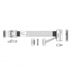 Кабель Amphenol RML42-1136 Cable OcuLink SFF8611 4i -TO- SFF8639 , 85 Ohm, L:100cm (RML42-1136)