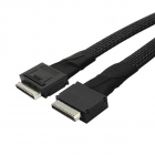 Кабель Amphenol RML80-0248/RML42-0248 Cable OcuLink SFF8611 8i to SFF8611 8i, length= 80cm, OEM (RML80-0248)