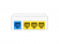 Миниатюра товара - Коммутатор 4PORT 100M 3POE/ Коммутатор 4PORT 100M 3POE S204PD TENDA (S204PD)