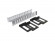 Заглушка Perforated panel 1U, metal, kit (S26361-F4530-L141)