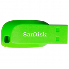 Флеш-накопитель SanDisk Cruzer Blade 16GB Electric Green (SDCZ50C-016G-B35GE)