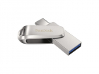 USB накопитель SanDisk 128GB Ultra Dual Drive Luxe, Silver USB Type-C (SDDDC4-128G-G46)