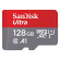 Миниатюра товара - Карта памяти MICRO SDHC 128GB UHS-I SDSQUAB-128G-GN6MN SANDISK (SDSQUAB-128G-GN6MN)