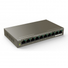 Коммутатор/ Коммутатор 8PORT 100M 8POE TEF1110P-8-102W TENDA, (TEF1110P-8-102W)