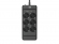 Миниатюра товара - Сетевой фильтр AGNI плоский TP-FS6E-3m-black, 6 розеток Schuko, чёрный, кабель 3 метра, мощность нагрузки 4000 Вт, 16А, заземление, защита от короткого замыкания, сечение кабеля 3 х 1.5 кв.мм., размер 236х101х40 мм. (TP-FS6E-3M-BLACK)