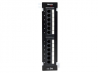 Патч/ Патч-панель настенная TERACOM PRO Cat.5E неэкранированная UTP 12 портов RJ-45 Dual IDC (TRP-WPP-5EUTP-12)