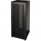 Шкаф серверный Lanmaster (TWT-CBB-42U-8X10-P1) 42U 800x1000мм пер.дв.перфор. задн.дв.перфор.2-хст. 2 бок.пан. 800кг черный (TWT-CBB-42U-8X10-P1)