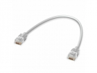 Кабель Ubiquiti UniFi Etherlighting Patch Cable Нанотонкий патч-корд с поддержкой 10 GbE, предназначенный для демонстрации эффектов Etherlighting™. (UACC-CABLE-PATCH-EL-0.15M-W)