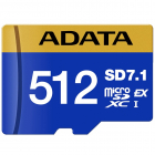 Флеш карта microSDXC 512GB A-Data UD512GEX3L1-C Premier Extreme V30 w/ o adapter (UD512GEX3L1-C)