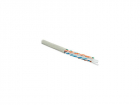 Кабель информационный Hyperline UUTP4-C6-S23-IN-LSZH-GY-305 кат.6 UTP 4 пары 23AWG LSZH внутренний 305м серый (UUTP4-C6-S23-IN-LSZH-GY-305)