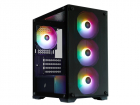 корпус 1STPLAYER FIREBASE X2-M / mATX / 4x120mm FRGB fans / X2-M-BK-4F1 (X2-M-BK-4F1)