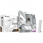 Материнская плата Gigabyte X870M AORUS ELITE WIFI7 ICE X870, AM5, 4*DDR5, 2*PCIEx16, 2*M.2, 1*TypeC, 2*USB3.2Gen2, 6*USB3.2Gen1, 8*USB2.0, 2*SATA3.0, 2.5G, 2*TypeC(DP), HDMI, M-ATX, RTL (X870M AORUS ELITE WIFI7 ICE)