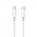 Миниатюра товара - Кабель Type-C to Type-C cable (1.5m)white 60W (ZMK1AL301CWH) (ZMK1AL301CWH)